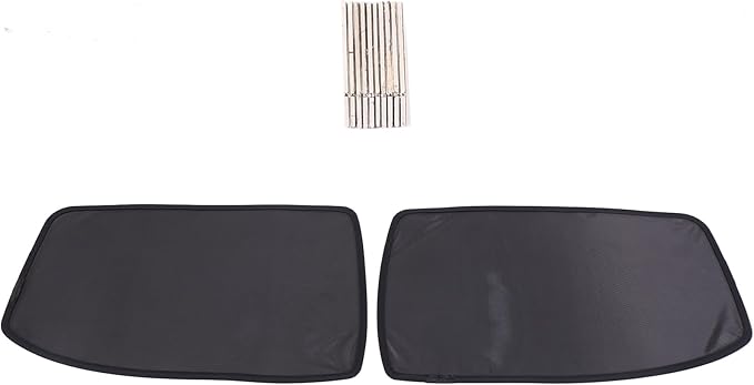 Rear Side Window Shades for Toyota Tacoma 2016-2022 Breathable Mesh Net Curtains Car Window Screen Cover UV Blocker Sun Protector Glare HeatShield Privacy Protector Window Sunshade for Camping