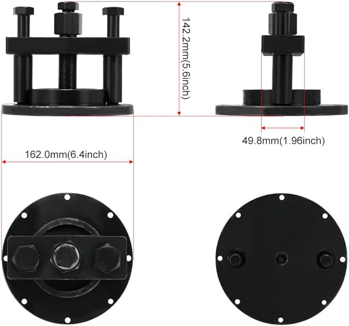 Crankshaft Oil Seal Front & Rear Seal Remover & Installer Tool Kit for Detroit Diesel DD13 & DD15 Engines W470589004300 W541589023300 W541589003400