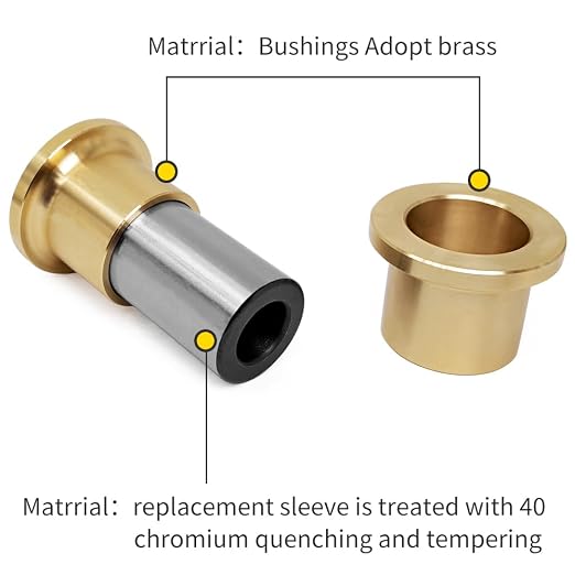 A-Arm Bushing Sleeve Kit Compatible with Can-Am Maverick X3 Max R RR Maverick Sport 1000 2017+