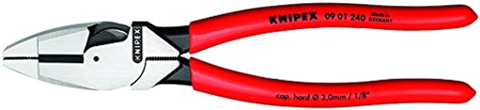 Knipex Tools LP Ultra-High Leverage Lineman's Pliers Bundle with 10-Inch Cobra Water Pump Pliers