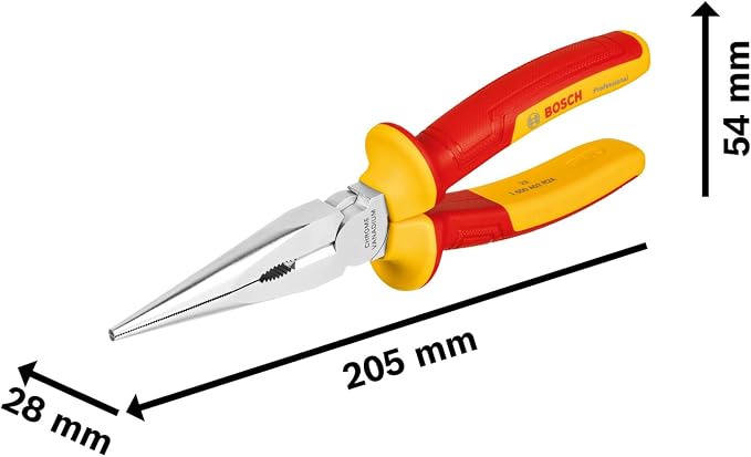Bosch Professional 1600A02NE3 Long Nose Pliers