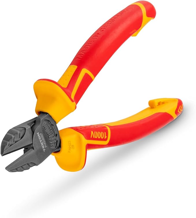 TEKTON 7 Inch Insulated Diagonal Cutting Pliers | PVC00007