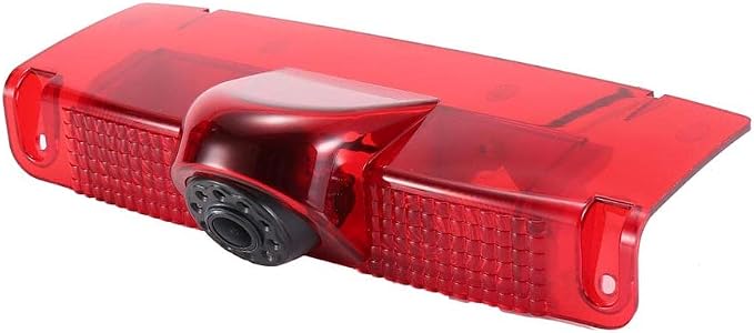 HD 1280x720 Pixels 1000 TV Lines 3rd Brake Light Reverse Camera Backup Camera for Chevrolet Express GMC Chevy Savana Exporer Vans Cargo Van 2003-2018