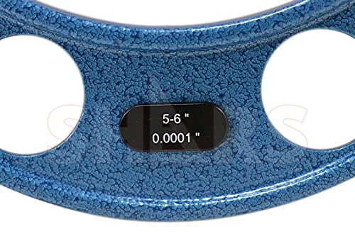 Shars 5-6" x 0.0001" Outside Micrometer 303-2612 M)