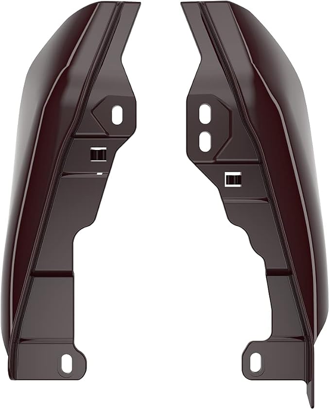 Advanblack 2024 RG Mid Frame Air Deflectors Compatible for Harley Touring Street Glide, Road King, Electra Glide, 2009-2025(Billiard Burgundy)