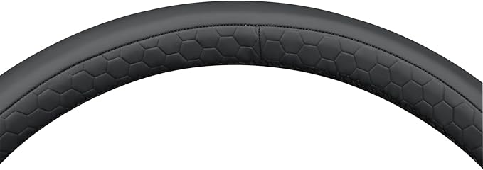 MEWANT DIY Stitching Car Steering Wheel Wrap Cover for GMC Sierra 1500 2019-2023 / Sierra 1500 Limited 2022 / Sierra 2500 2020-2024 / Sierra 3500 2020-2024 / Yukon (XL) 2021-2023 Accessories(3D Style)