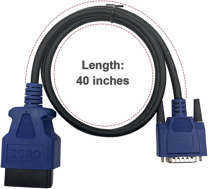 OBD2 J1962 Adapter 491113 Cable for NEXIQ for USB-Link 2 and 3 Diagnotic Scanner Tool for Ford for GM for Dodge for Volvo for Isuzu and for Hino