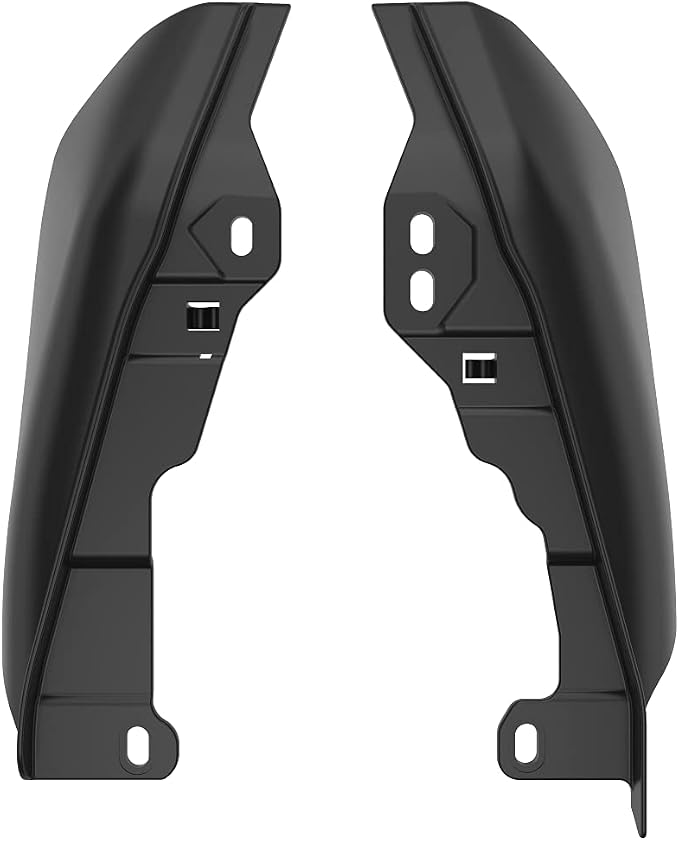 Advanblack 2024 RG Mid Frame Air Deflectors Compatible for Harley Touring Street Glide, Road King, Electra Glide, 2009-2025(Unpainted)