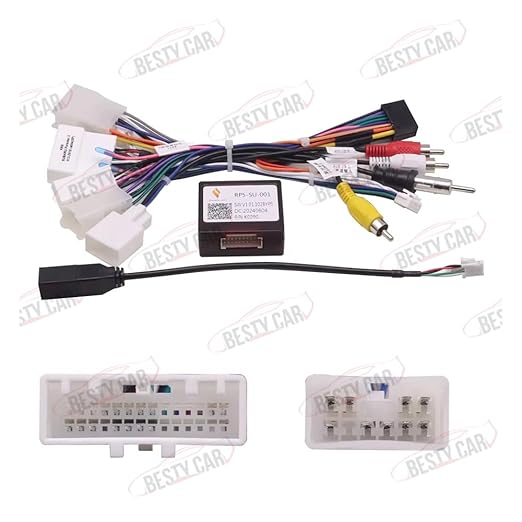 16pin Car Radio Stereo Power Retrofit Wiring Harness Adapter fits for Subaru Legacy Outback Forester XV Crosstrek Support Harman Kardon Amplifier with XP canbus