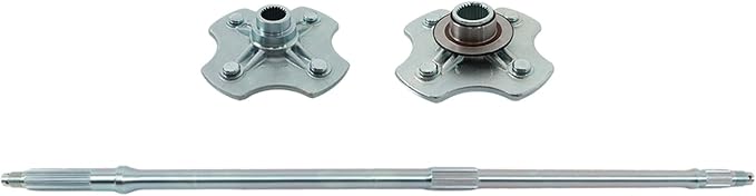 Rear Axle Shaft Wheel Hub with Nuts 42311-HN2-020 42311-HN2-010 42620-HN0-670 42620-HM7-000 Replacement for TRX500FE TRX500FM 500 ES S 2005-2011