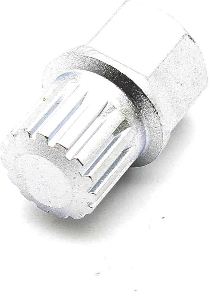 TMAX 11/15Pt Wheel Lock Nut Screw Removal Key Anti-Theft Lugnut Socket S3054 for BMW Vehicles