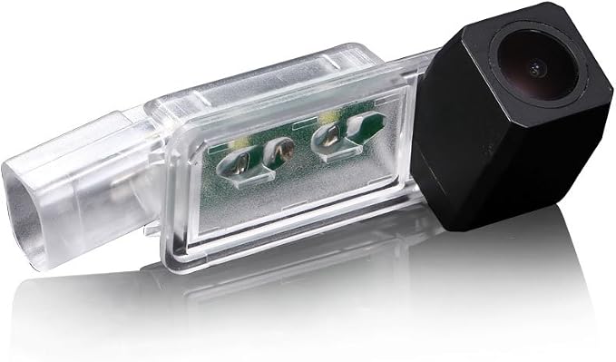 Super Pro HD Waterproof Car Rear View Backup License Plate Light Camera Night Vision, for VW Golf5/V/Golf7 MK7/VII/Passat CC/Skoda Scirocco/Seat Leon/Seat Leon 5F/Lamando/Golf 5 V/Passat 3C Limouine