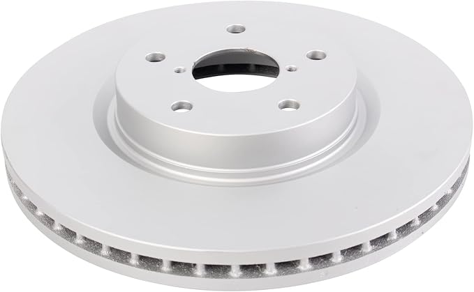 TRQ Front Brake Rotor Set G Coated Vented Compatible with 2006-2007 Subaru B9 Tribeca 2008-2014 Tribeca 2015-2019 Legacy Outback 2015-2021 WRX