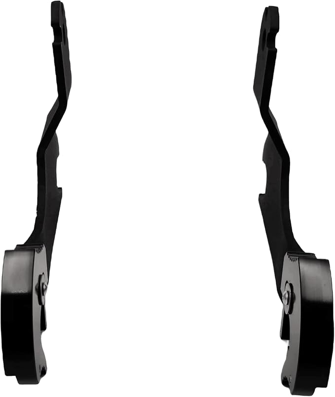 Adjustable Driver/Passenger Seat Backrest Component:Quick Release Mounts (Touring Quick Release 09-23 Matt Black)