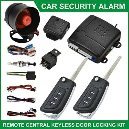 Car Security Alarm System Keyless Entry Central Door Lock Shock Sensor Universal