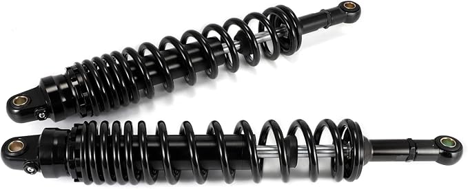 420mm 16.53 inch 8mm Spring Universal Motorbike Air Shock Absorber Rear Suspension ATV Quad Scooter Dirt Bike For YZF-R1 YZF-R6 YZF-125 XC EXC XCF