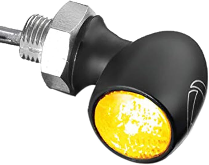 Kuryakyn-2570 Motorcycle Lighting, Amber (Smoke Lens)