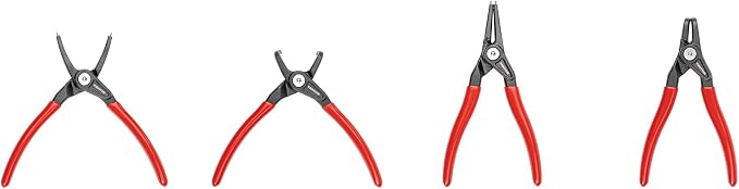 TEKTON 5 Inch Retaining Ring Pliers Set, 4-Piece | PRR90010