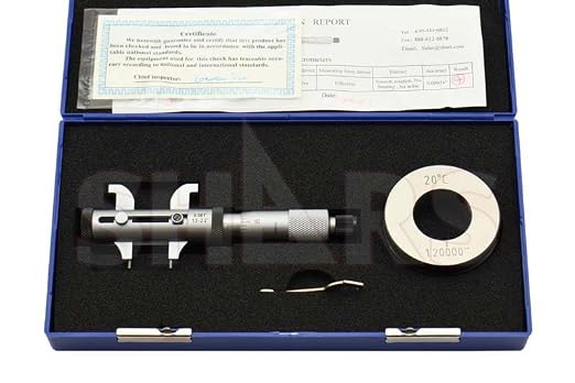 Shars 0.2-2.2" Inside Micrometer 0.00024" Accuracy, 0.001" Graduation 303-2100 P