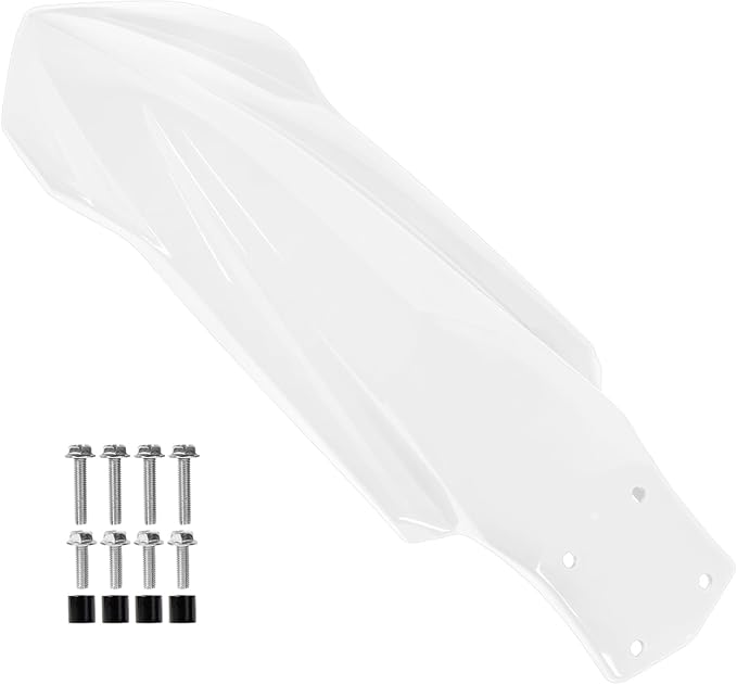 Motorcycle Front Fender Mudguard for Tenere 700 2019-2025 Tire Hugger Flap Splash Guard (White A)
