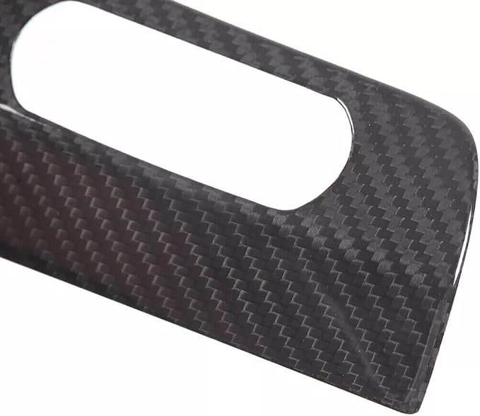 Auto Headlight Switch Button Panel Cover Trim，Compatible with forChevrole-t Corvette C8 Stingray Z06 Z51 2020 2021 2022 2023 2024 HUD Head-up Display Switch Trim Real Carbon Fiber (Carbon Fiber)