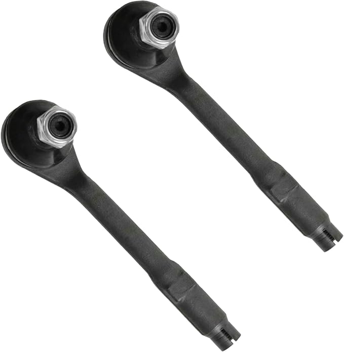 TRQ Front Outer Tie Rod Set 2 Piece Compatible with 2000-2003 BMW X5