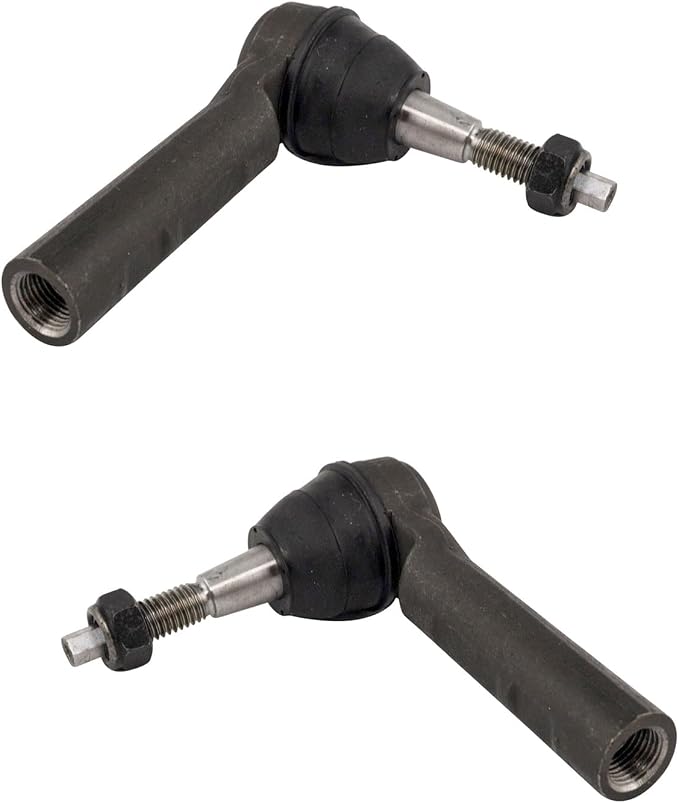 TRQ Front Outer Tie Rod Set 2 Piece Compatible with 2010-16 Buick LaCrosse 11-13 Regal 14-19 Cadillac XTS 11 Saab 9-5