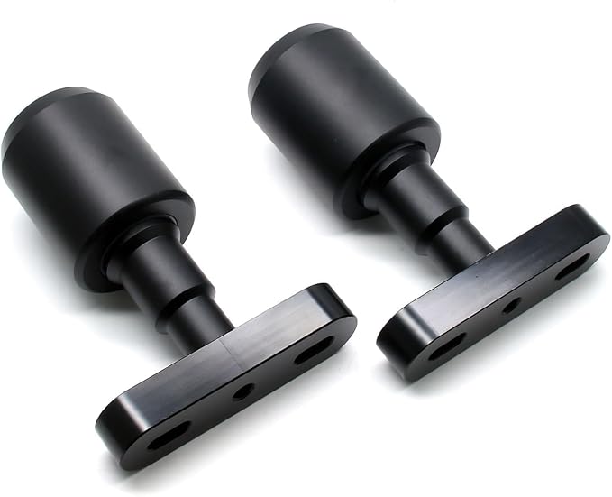 MZS Motorcycle Frame Sliders, Falling Anti Crash Protector Guards Fall Protection No Cut Kits Black Compatible with 401 Models 2018-2023
