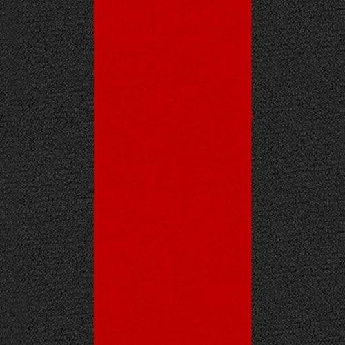 Coverking Custom Fit Front 50/50 Bucket Seat Cover for Select Ford F-Series Models - Neosupreme (Red with Black sides)