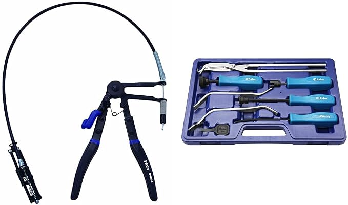 Astro Pneumatic 9409A Hose Clamp Pliers and 7848 8-Piece Brake Tool Set