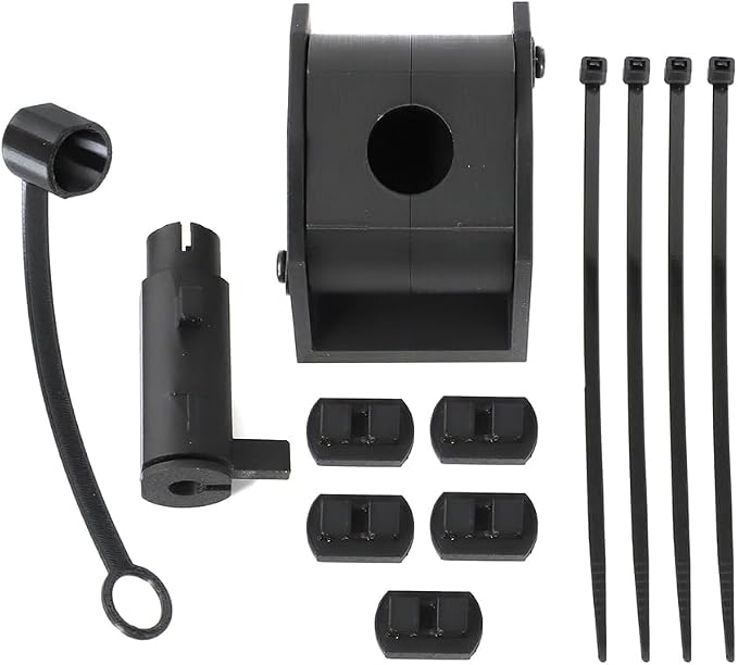 MOTOQUEEN Rear Backup Camera Housing Kit for 2019+ Chevrolet Silverado Sierra with Dust Cap