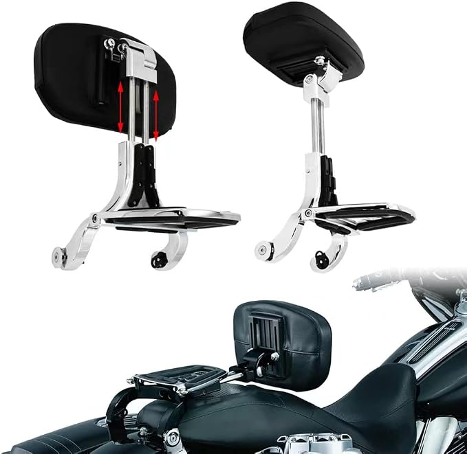 Adjustable Driver/Passenger Seat Backrest Component:Fixed Mounts (R18(Chrome))