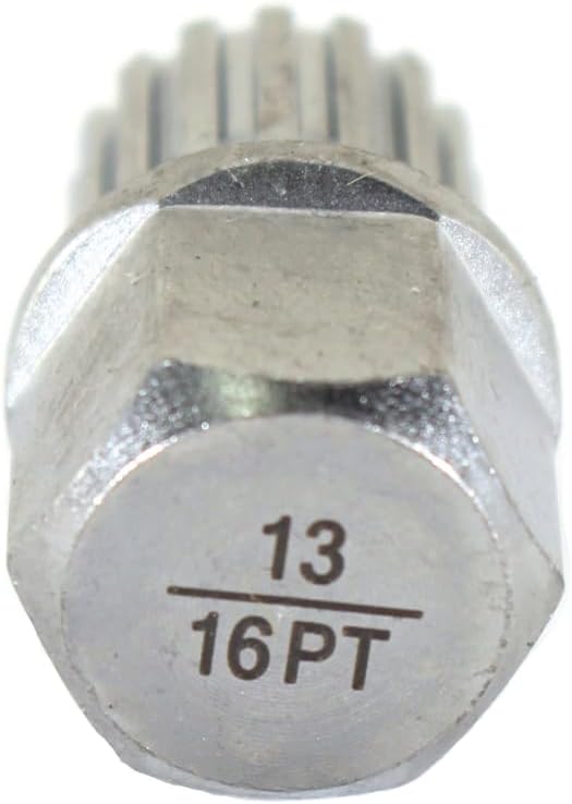 TMAX 13/16Pt Wheel Lock Nut Screw Removal Key Anti-Theft Lugnut Socket S3054 for BMW Vehicles