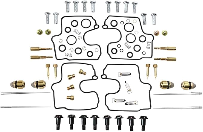 All Balls Racing Carburetor Rebuild Kit 26-1635 Compatible With/Replacement For Yamaha YZF-R1 1998-2001