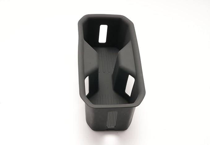 SXCY for 2025 2026 Mitsubishi Outlander Cup Holder Insert [Only for Outlander Gas] 2025 2026 Outlander Accessories TPE Cup Holder Limiter 2026 Outlander Console Drink Holder Adapter Non-Slip Stopper