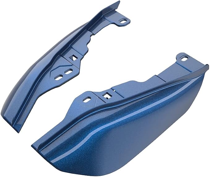 Advanblack 2024 RG Mid Frame Air Deflectors Compatible for Harley Touring Street Glide, Road King, Electra Glide, 2009-2025(Dark Blue Pearl)