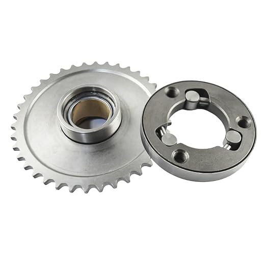 Road Passion Starter Clutch Flywheel Flange & One Way Bearing Compatible with Honda CMX250C Rebel 1985-1987 1996-2009 2012-2014/ CMX250X Rebel 2015-2016; 28120-201-040 28110-KB4-671