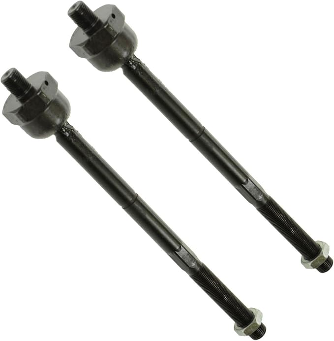 TRQ Front Inner Tie Rod Set 2 Piece Compatible with 2003-2006 Ford Expedition 03-06 Lincoln Navigator