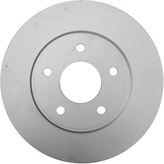 TRQ Front Brake Rotor Set G Coated Vented Compatible with 2011-2024 Nissan LEAF 2013-2021 Nissan NV200