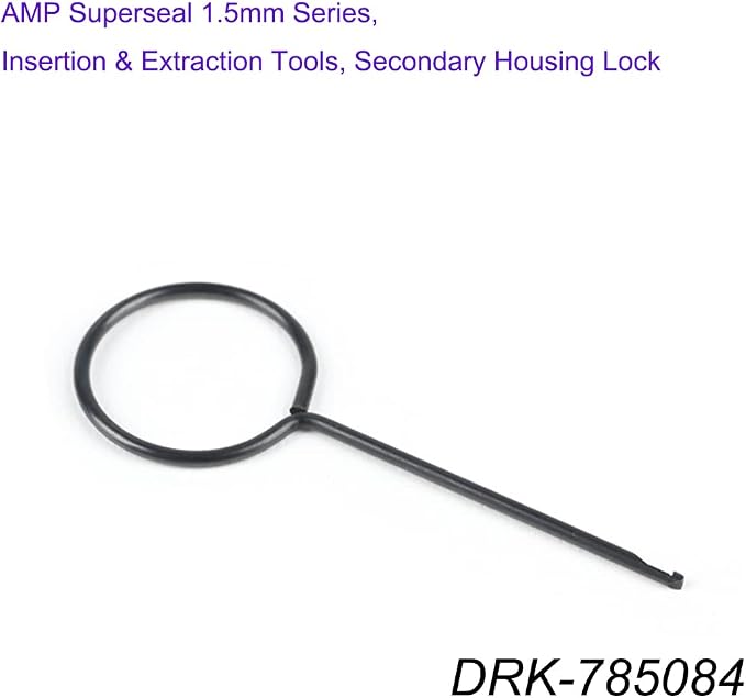 JRready ST5211 Pin Removal Tool KIT for Weather Pack Metri Pack Series Connector Harness terminals and Connector Crimp pin etc Electrical Connector, Tool KIT Include DRK 785084 Amp 1.5mm Removal Tool