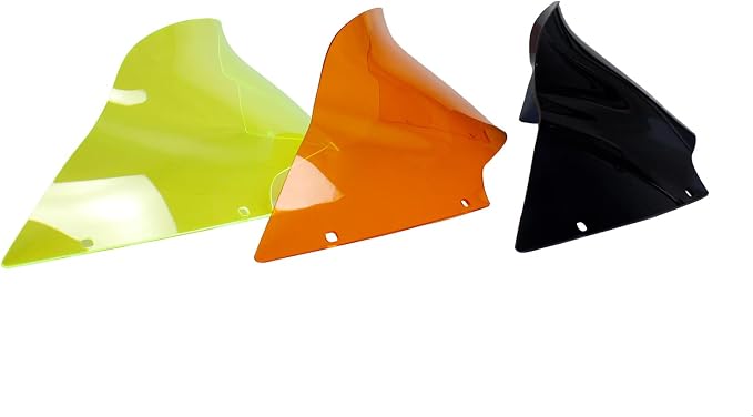 POWER JAMES 7.0" Tall PMMA Green Windshield Windscreen for Harley Davidson 2015-Later FLTR Road Glide Ultra ST (PMMA Green)