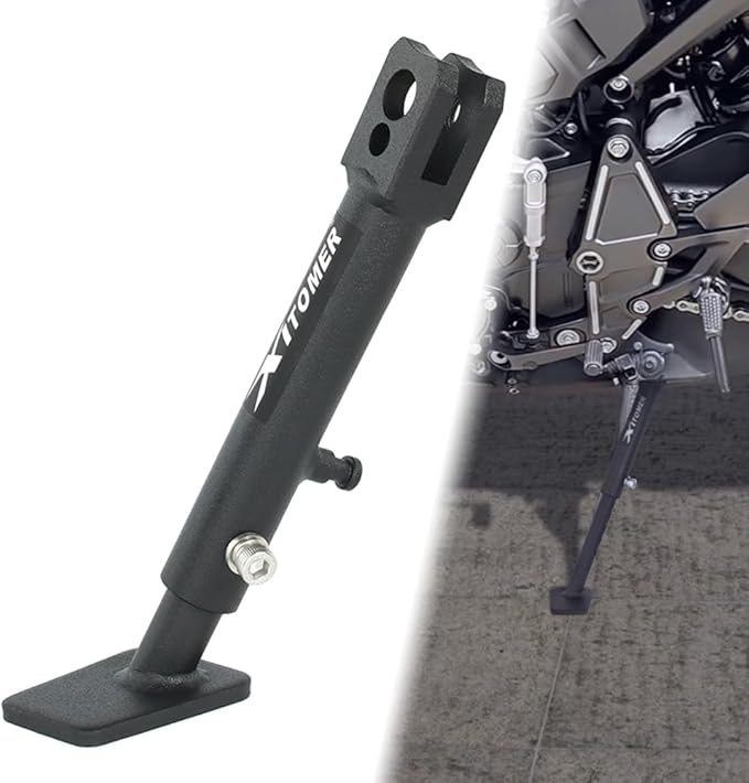 Xitomer 0-3 inch Adjustable Kickstand Fit for CBR600RR 2007-2026 CBR600RR Motorcycle Adjustable Side Stand Adjustable Kickstand