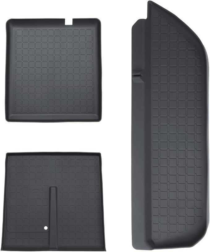 (3PCS)2026 R AV4 Center Console Organizer For 2026 Toyota R AV4 Wireless Charging Pad & Shifter Front Mats & Passenger Dash Tray 2026 R AV4 Accessories Anti-Slip Silicone Liner Mat Set 6th Gen R AV4