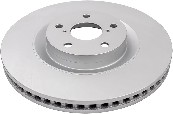 TRQ Front Brake Rotor Set G Coated Vented Compatible with 2011-2020 Lexus GS350 GS450h GS460 IS200t IS300 IS350 RC200t RC300 RC350 GS300
