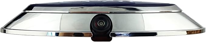 Aftermarket Emblem Backup Camera with Housing Bezel Kit Fit for Ford F150 F250 F350 F450 F550 (2004-2016), HD 700TVL Night Vision, RCA Input Reverse Camera, IP69K Waterproof for Trucks