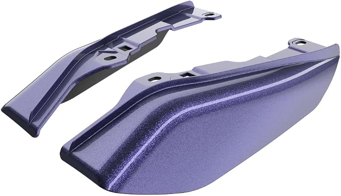 Advanblack 2026 Road Glide Mid Frame Air Deflector, Purple Abyss Air Deflector Heat Shield Compatible with Harley Touring Street Glide, Road King, Electra Glide, 2009-2026