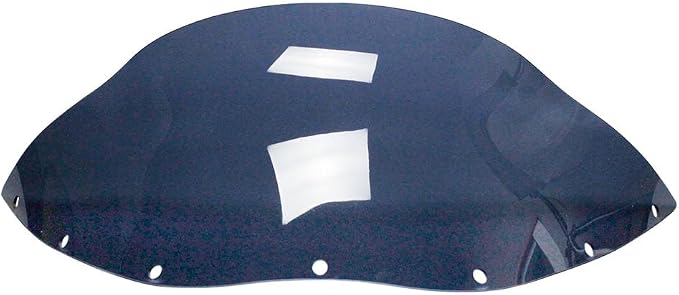 POWER JAMES PMMA Ink Blue Dark Blue Windshield Windscreen,Compatible with Harley Davidson Street Bob, Super Glide, Low Rider, Road King with FXRT Out Fairing