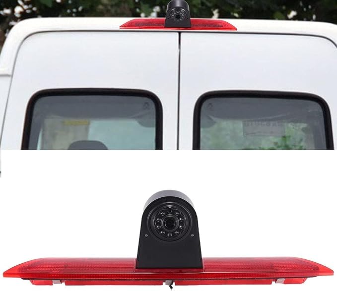 Third Roof Top Mount Brake Lamp Reverse Camera Brake Light Rear View Backup Camera Replacement for Ford Transit tourneo Custom Jumbo Kasten V363 F150 F250 F350 V636 MK8 2012-2020 Van