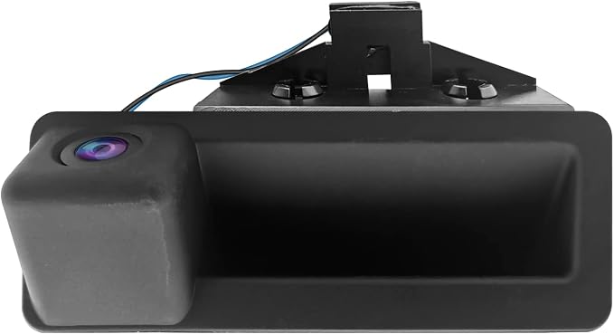 Tailgate Handle Backup Camera for BMW 1/3/5/6 X1/X3/X5/X6/Z4 Series E90 E60 E70 E84 E92 2004-2015, 170° Wide Angle Waterproof Rear View Reversing Camera Replacement