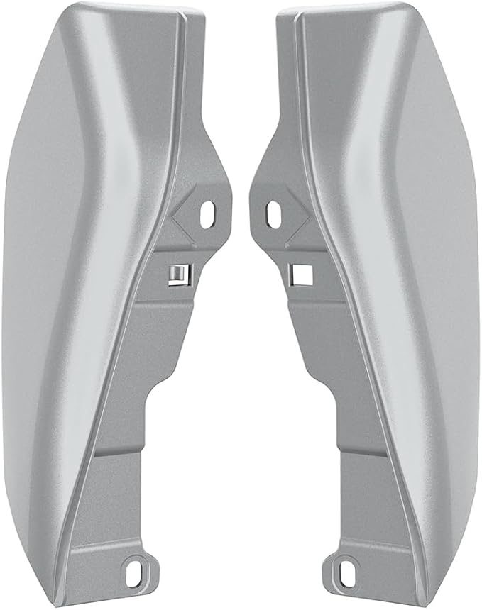 Color - Matched Mid Frame Air Deflectors Heat Shield, Perfectly Fit for Harley Touring Models 2009-2026 Billiard Gray